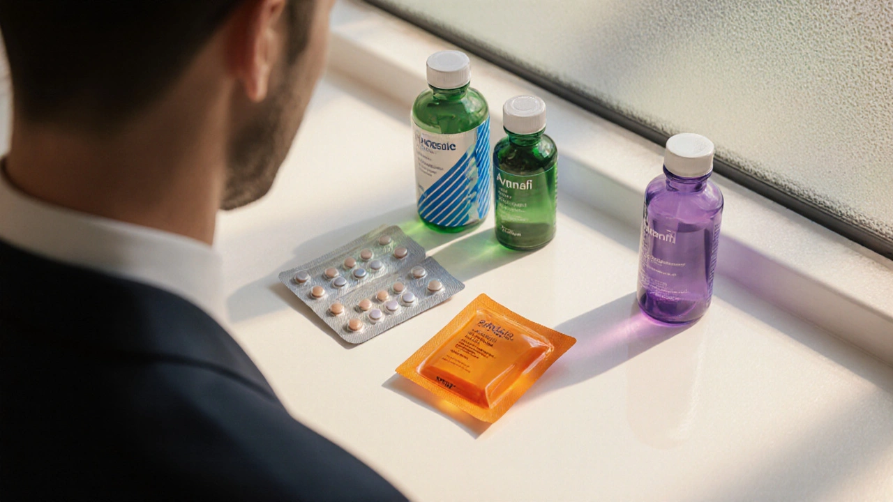 Viagra Jelly vs Other ED Meds: Which Sildenafil Alternative Works Best?